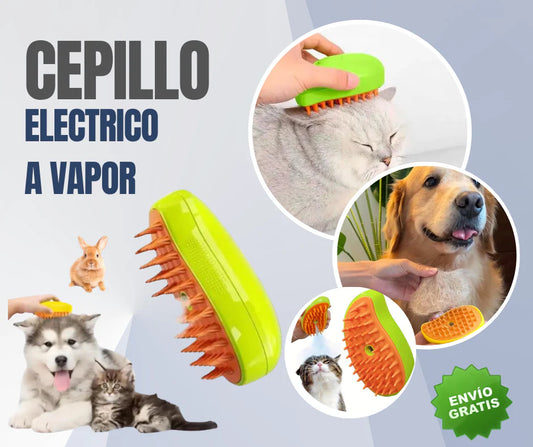 CEPILLO ELECTRICO VAPOR PARA MASCOTA