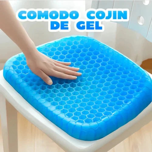 COJIN GEL ALIVIO DOLOR LUMBAR más funda de regalo (¡Adiós Dolor de Espalda!)